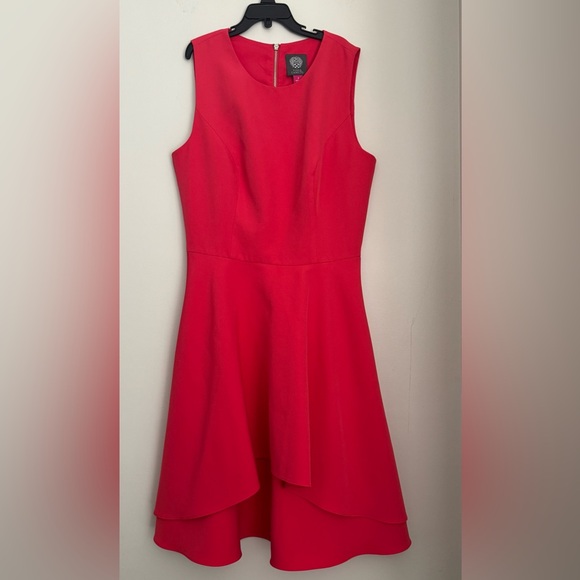 Vince Camuto Dresses & Skirts - Vince Camuto Vibrant Red Mini Dress